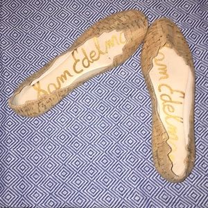 Sam Edelman - Cork/Gold Flats